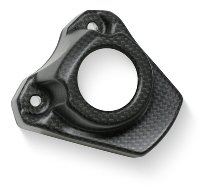 CNC Racing Ignition switch cover, matt carbon - Ducati