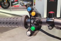 CNC Racing Linker Lenkerschalter, Race, schwarz - Aprilia