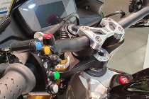 CNC Racing Linker Lenkerschalter, Race, schwarz - Aprilia