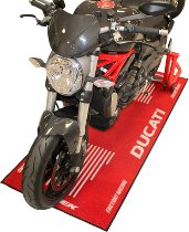 Ducati Motorradteppich rot, 190cm x 80cm