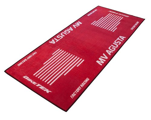 MV Agusta Motorcycle carpet, red, 191cm x 81cm