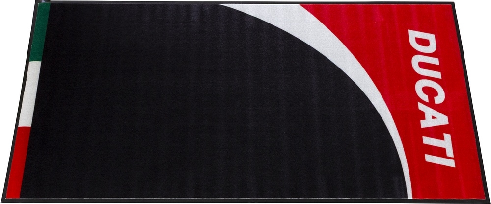 Ducati motorcycle rug 