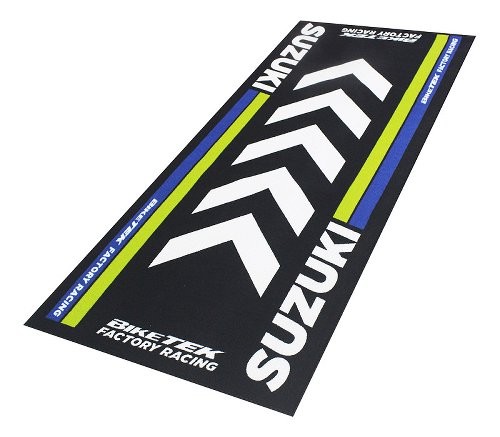 Suzuki alfombra de moto, verde-azul, 190 x 80 cm