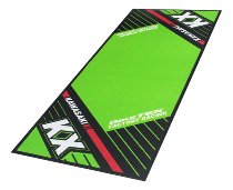 Kawasaki alfombra de moto KX todoterreno, verde, 190 x 80 cm