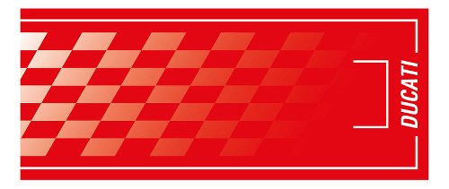 Ducati Motorcycle carpet, red, 190 x 80 cm