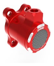 Ducabike Kupplungsnehmerzylinder, rot-silber - Ducati ab