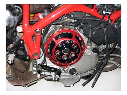 Ducabike Clutch cover, dry clutch, black - Ducati
