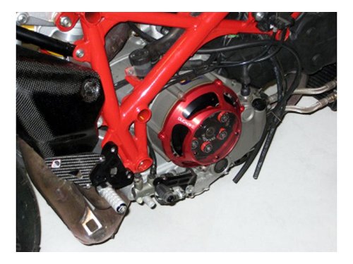 Ducabike Clutch cover, dry clutch, black - Ducati
