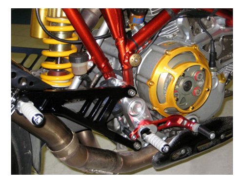 Ducabike Clutch cover, dry clutch, black - Ducati