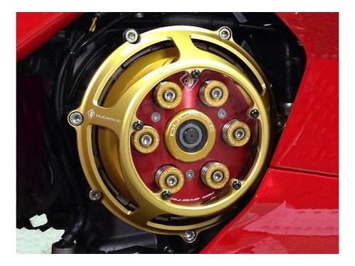 Ducabike Clutch cover, dry clutch, black - Ducati