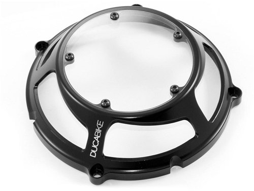 Ducabike Clutch cover, dry clutch, black - Ducati