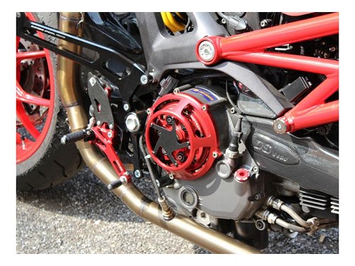 Ducabike Kupplungsdeckel, Trockenkupplung, rot - Ducati