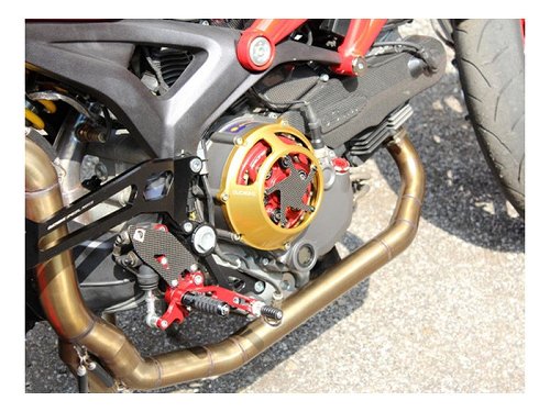 Ducabike Kupplungsdeckel, Trockenkupplung, rot - Ducati