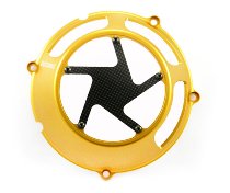 Ducabike Clutch cover, dry clutch, gold - Ducati