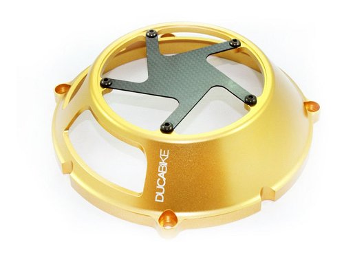 Ducabike Clutch cover, dry clutch, gold - Ducati