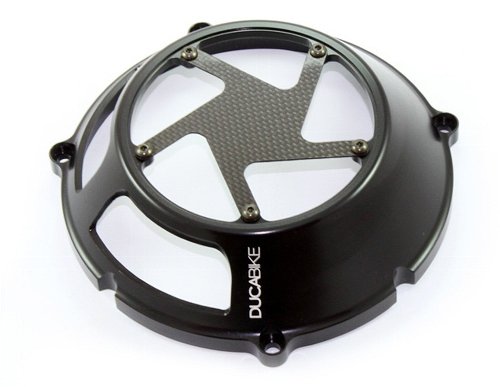 Ducabike couvercle d`embrayage, à sec, noir - Ducati
