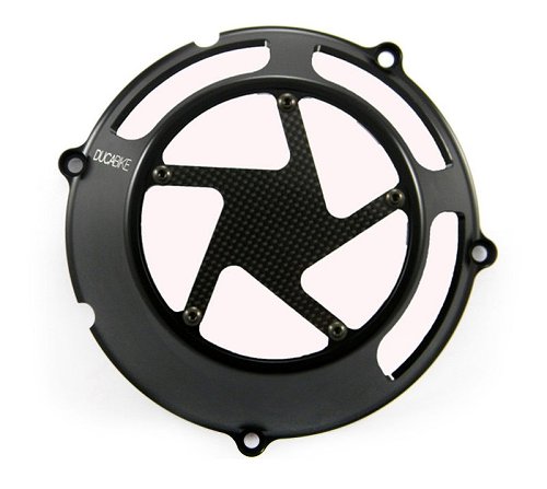 Ducabike couvercle d`embrayage, à sec, noir - Ducati