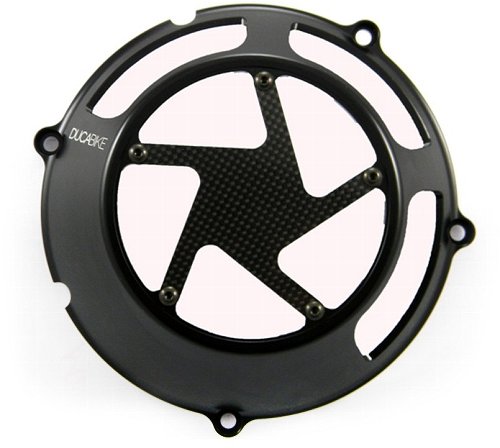 Ducabike couvercle d`embrayage, à sec, noir - Ducati