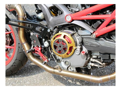 Ducabike couvercle d`embrayage, sec, or - Ducati