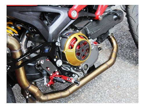 Ducabike couvercle d`embrayage, sec, or - Ducati