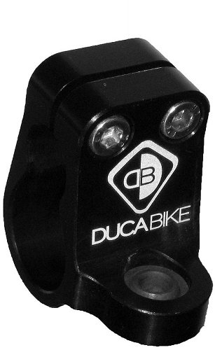 Ducabike Clamp, steering damper, black - Ducati 749 / 999 /