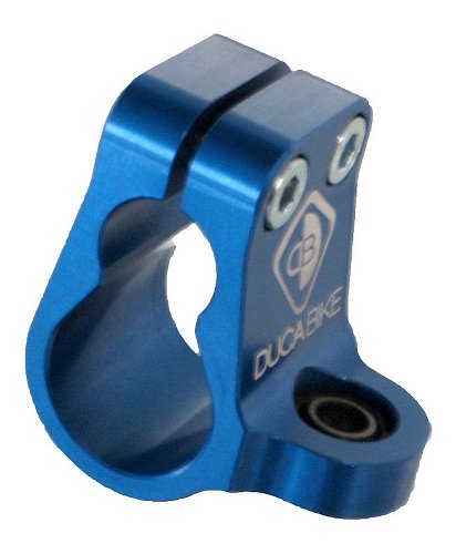 Ducabike Clamp, steering damper, black - Ducati 749 / 999 /