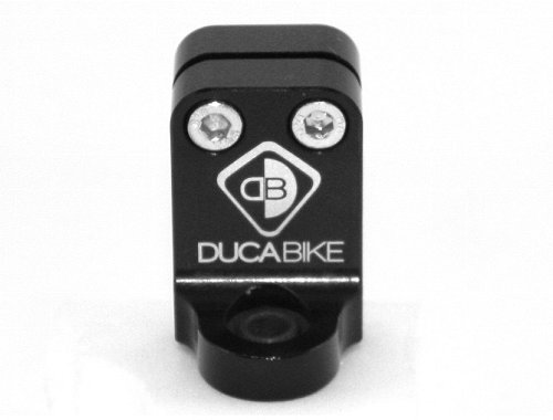 Ducabike Clamp, steering damper, black - Ducati 749 / 999 /