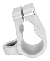 Ducabike Clamp, steering damper, silver - Ducati 749 / 999 /