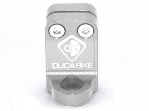 Ducabike Clamp, steering damper, silver - Ducati 749 / 999 /