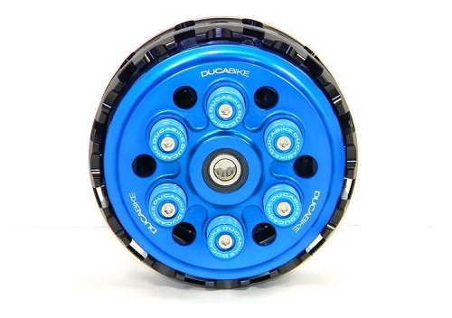 Ducabike Slipper clutch, 6 springs, special edition, blue -