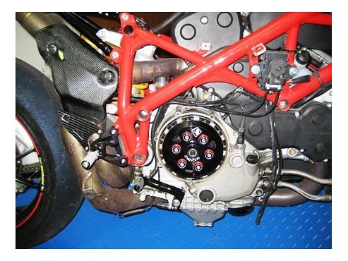 Ducabike Slipper clutch, 6 springs, special edition,