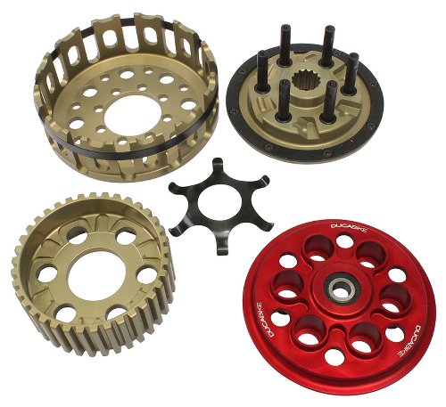 Ducabike Slipper clutch, without springs, red - Ducati