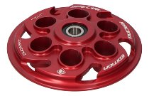 Ducabike Slipper clutch, 6 springs, clutch plate, red -