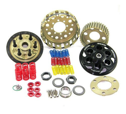 Ducabike Slipper clutch, 6 springs, clutch plate, black -