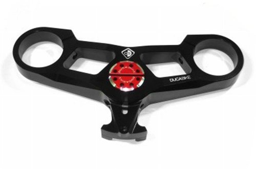 Ducabike steering nut, red - Ducati