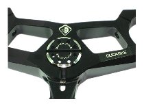 Ducabike steering nut, black - Ducati