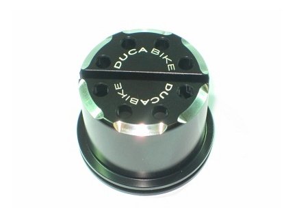 Ducabike steering nut, black - Ducati