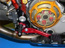 Ducabike Footpegs system Eco version, black - Ducati