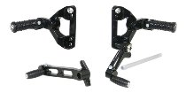 Ducabike Footpeg system, black - Ducati 748 / 916 / 996 /