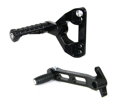 Ducabike Footpeg system Eco version, black - Ducati 748 /