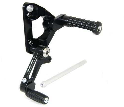 Ducabike Footpeg system Eco version, black - Ducati 748 /