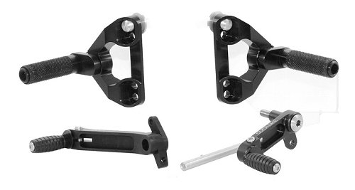 Ducabike Kit Pedal ECO Ducati tipo SBK 748/916/996/998 Negro