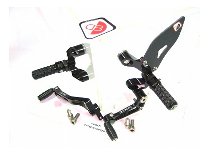 Ducabike Kit Pedal frontal Ducati Streetfighter Negro/Negro