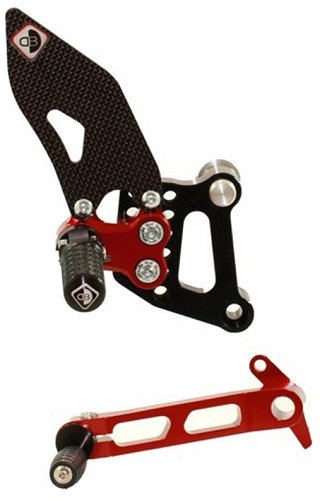 Ducabike Fußrastenanlage Eco Version, schwarz - Ducati 749 /