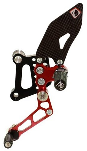 Ducabike Fußrastenanlage Eco Version, schwarz - Ducati 749 /