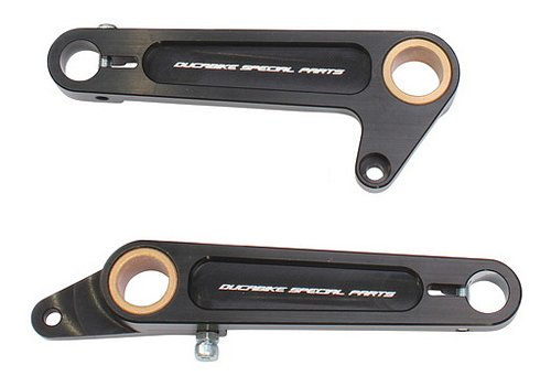 Ducabike Fußrastenanlage, schwarz - Ducati Monster