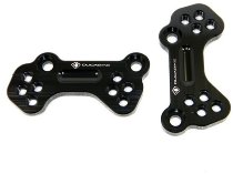 Ducabike Footpeg adapter for original footpegs, black -