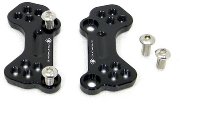 Ducabike Footpeg adapter for original footpegs, black -