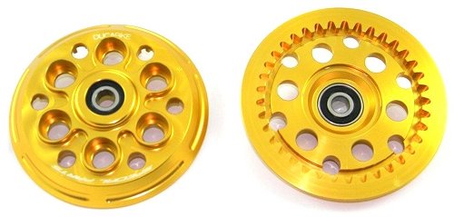 Ducabike Clutch pressure plate, gold - Ducati