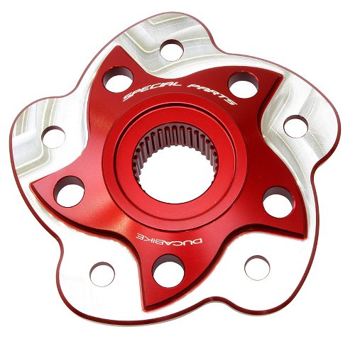 Ducabike Rear sprocket flange, red - Ducati 748 / 916 / 996